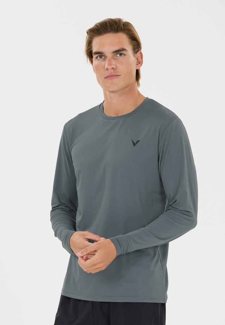 Virtus Virtus Roger V3 Langarmshirt Herren - 1028 Turbulence - 1 | SportScheck