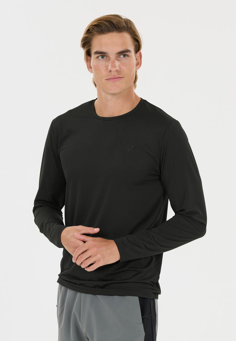 Virtus Virtus Roger V3 Langarmshirt Herren - 1001 Black - 1 | SportScheck