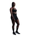 Nike AeroSwift 3in Laufshort Damen Laufhose Damen - schwarzweiss