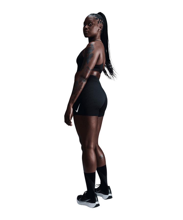 Nike Nike AeroSwift 3in Laufshort Damen Laufhose Damen - schwarzweiss - 0 | SportScheck