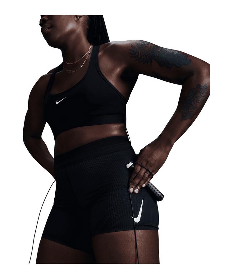 Nike Nike AeroSwift 3in Laufshort Damen Laufhose Damen - schwarzweiss - 0 | SportScheck