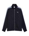 PUMA T7 Jacquarded Woven Relaxed Track Jacke Sweatjacke Herren - blau