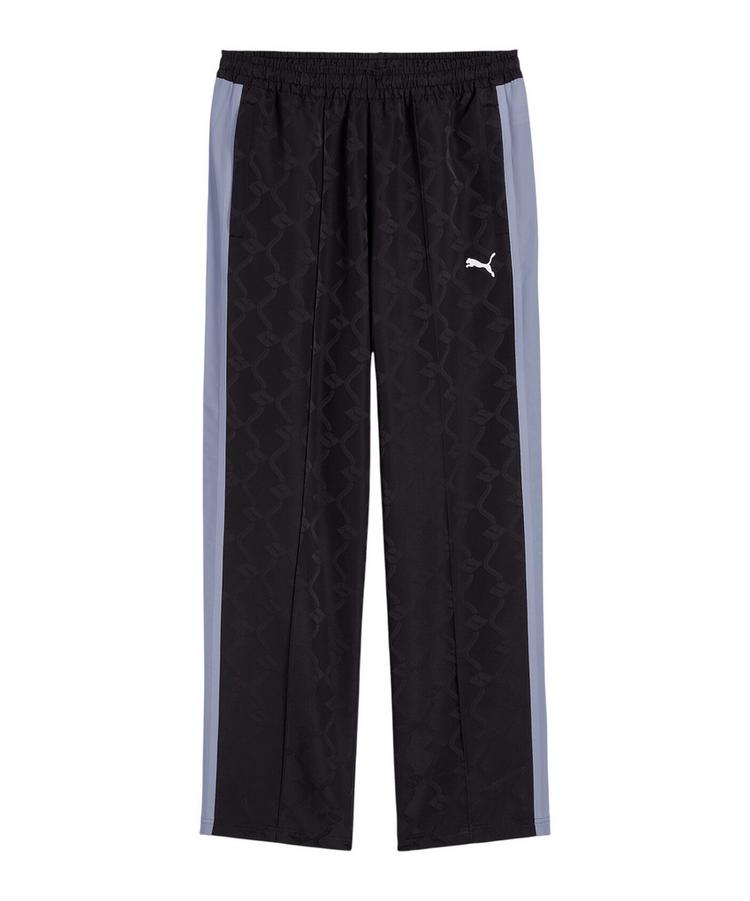 PUMA PUMA T7 Jacquarded Woven Relaxed Track Hose Shorts Herren - blau - 0 | SportScheck