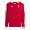 adidas Manchester United Originals Sweatshirt Langarmshirt Herren - Team Victory Red