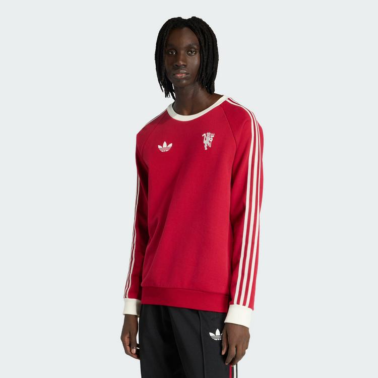 adidas adidas Manchester United Originals Sweatshirt Langarmshirt Herren - Team Victory Red - 0 | SportScheck