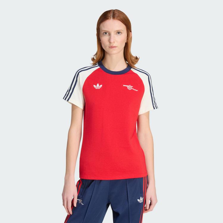 adidas adidas Arsenal FC OG T-Shirt T-Shirt Damen - Better Scarlet / Off White - 0 | SportScheck
