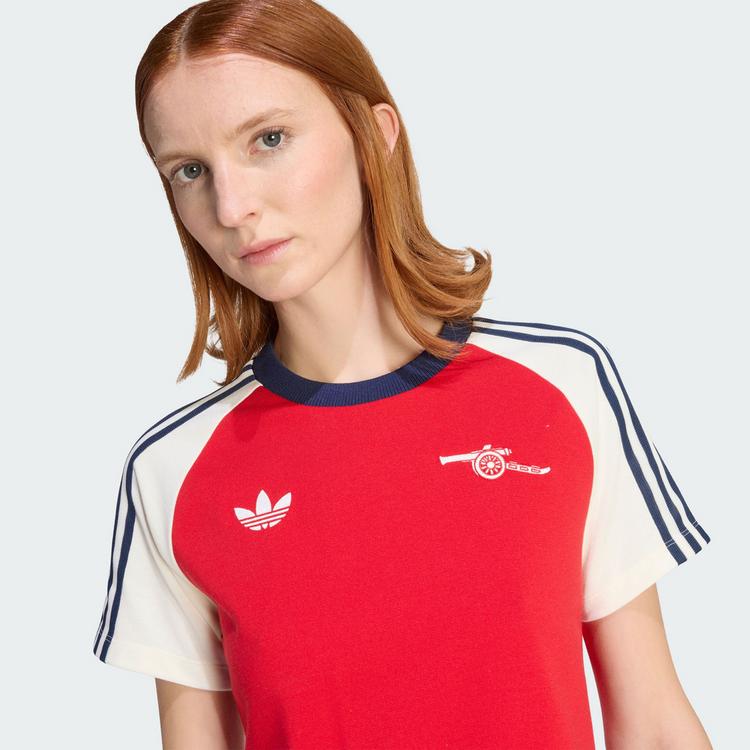 adidas adidas Arsenal FC OG T-Shirt T-Shirt Damen - Better Scarlet / Off White - 0 | SportScheck