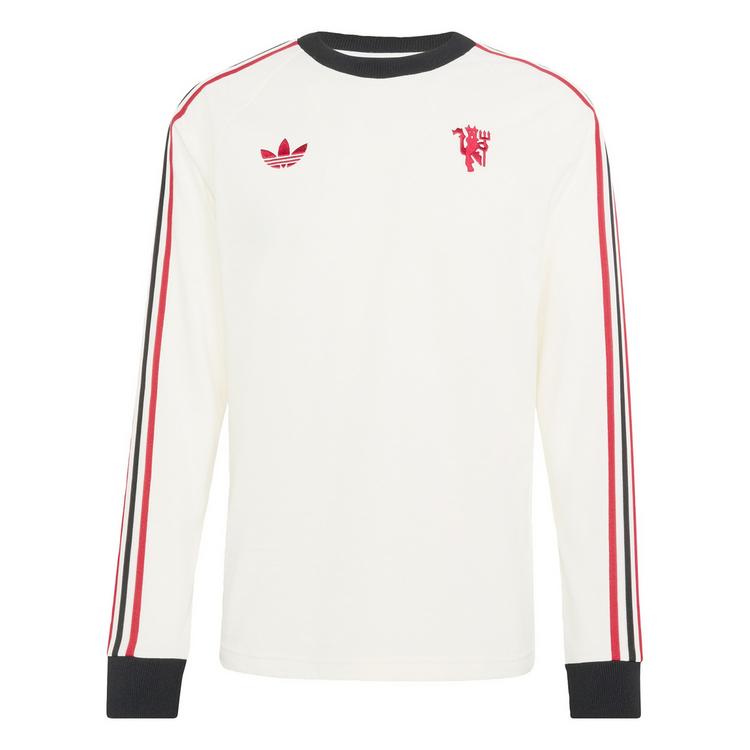 adidas adidas Manchester United Originals Long Sleeve Langarmshirt Herren - Off White - 0 | SportScheck