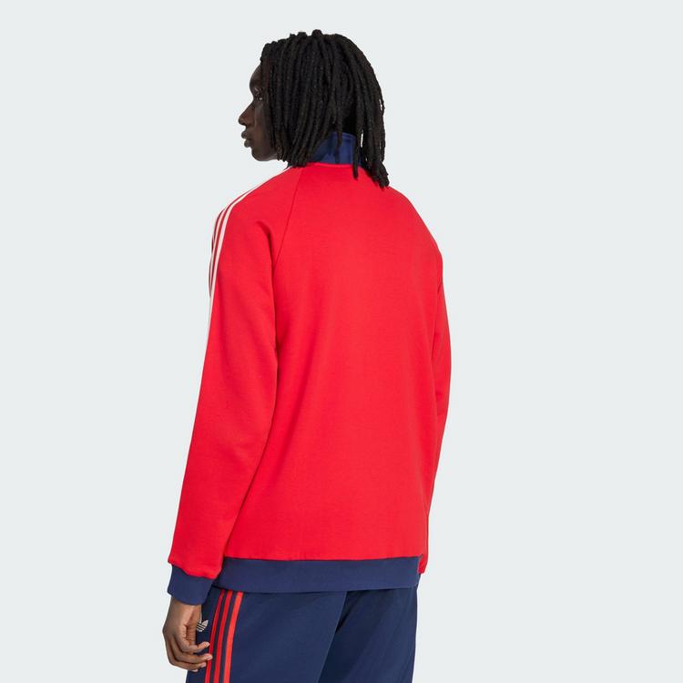 adidas adidas Arsenal FC OG Half Zip Oberteil Funktionssweatshirt Herren - Better Scarlet - 1 | SportScheck