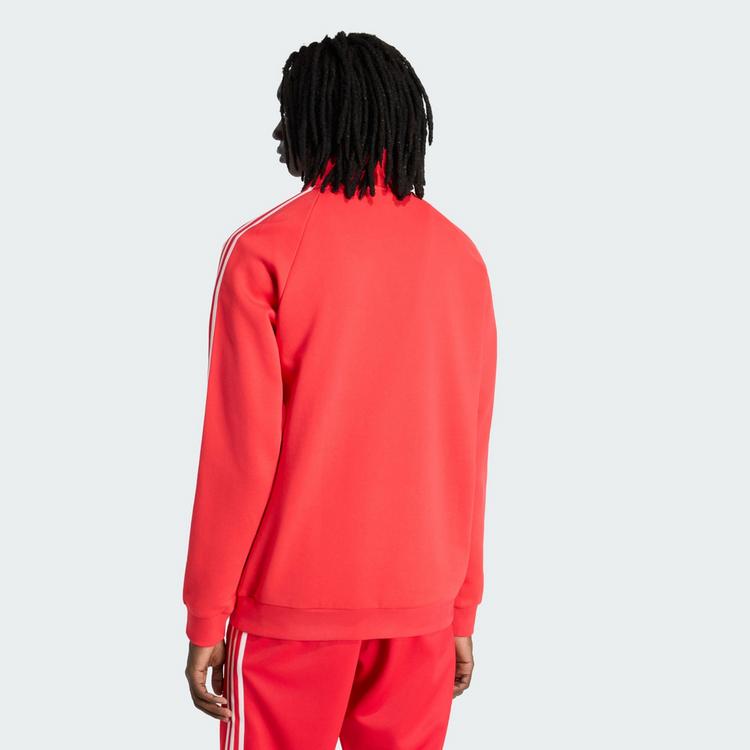 adidas adidas Liverpool FC Originals Half Zip Oberteil Funktionssweatshirt Herren - Pure Ruby - 1 | SportScheck