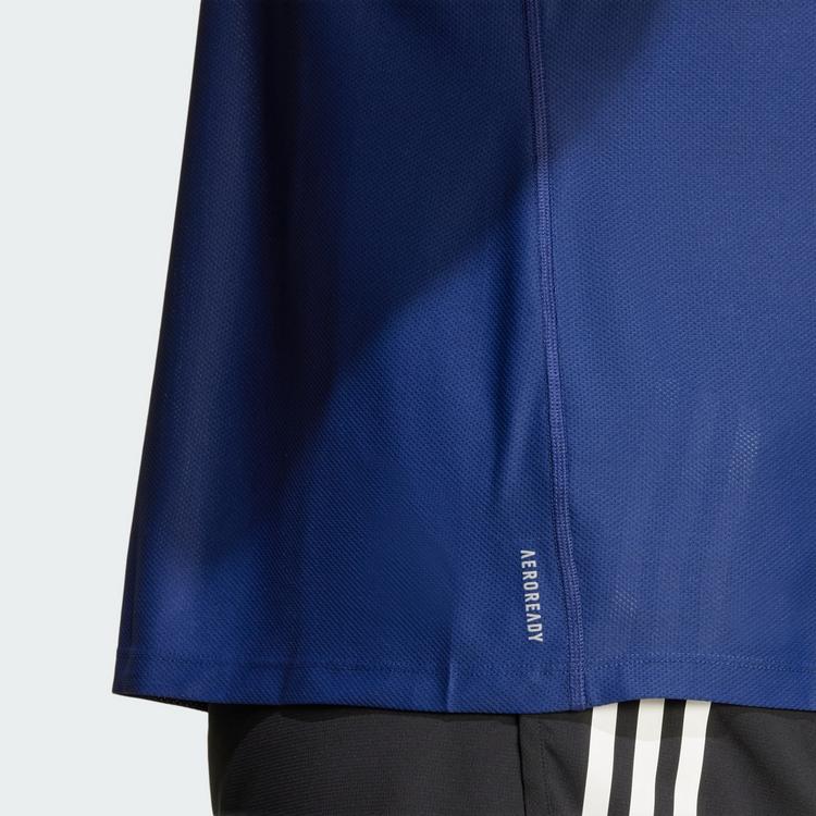 adidas adidas Own The Run T-Shirt &ndash; Gro&szlig;e Gr&ouml;&szlig;en T-Shirt Damen - Dark Blue / White - 0 | SportScheck
