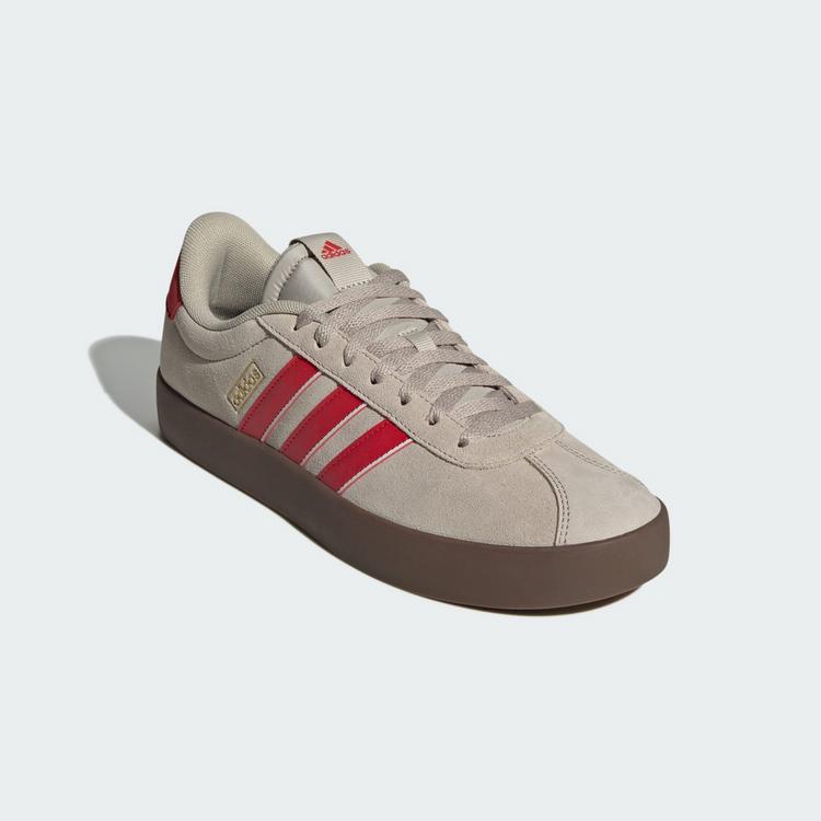 adidas adidas VL Court 3.0 Schuh Sneaker Herren - Wonder Beige / Better Scarlet / Core White - 3 | SportScheck