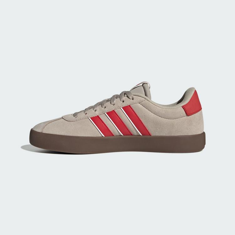 adidas adidas VL Court 3.0 Schuh Sneaker Herren - Wonder Beige / Better Scarlet / Core White - 5 | SportScheck