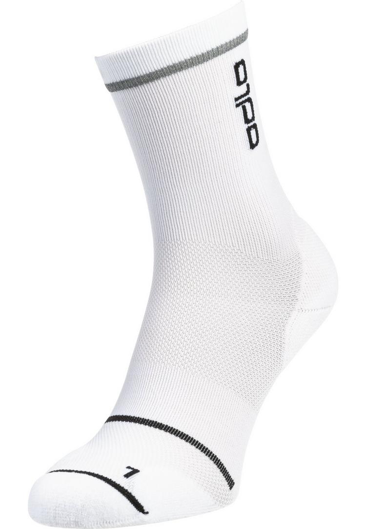 Odlo Odlo Radsocken mit reflektierenden Details Socken - white(10000) - 0 | SportScheck
