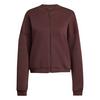 adidas Essentials Contemporary Logo Bomberjacke Trainingsanzug Damen - Shadow Brown