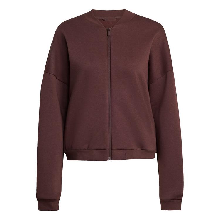 adidas adidas Essentials Contemporary Logo Bomberjacke Trainingsanzug Damen - Shadow Brown - 0 | SportScheck