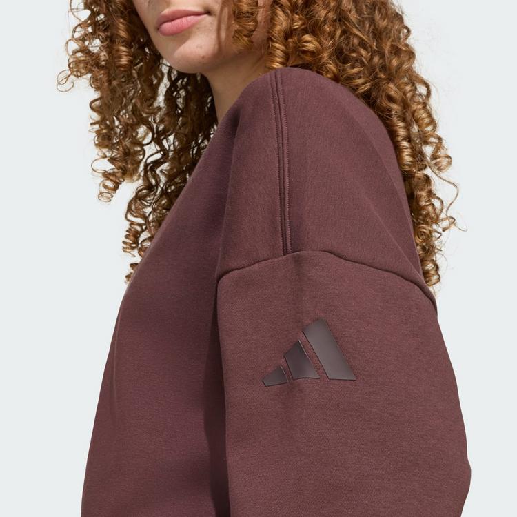 adidas adidas Essentials Contemporary Logo Bomberjacke Trainingsanzug Damen - Shadow Brown - 0 | SportScheck