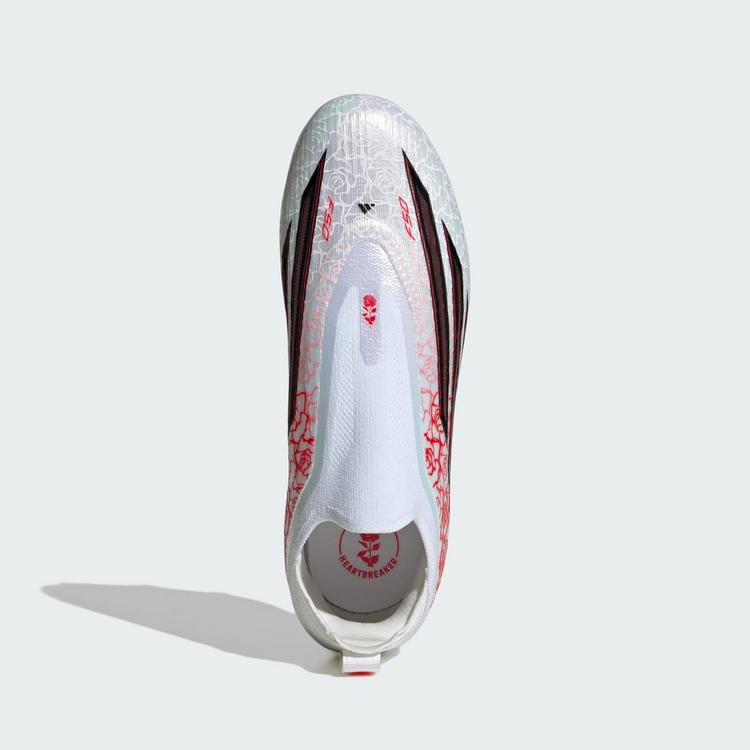adidas adidas F50 ELITE Laceless Firm Ground Fu&szlig;ballschuhe Kinder - Cloud White / Core Black / Lucid Red - 0 | SportScheck