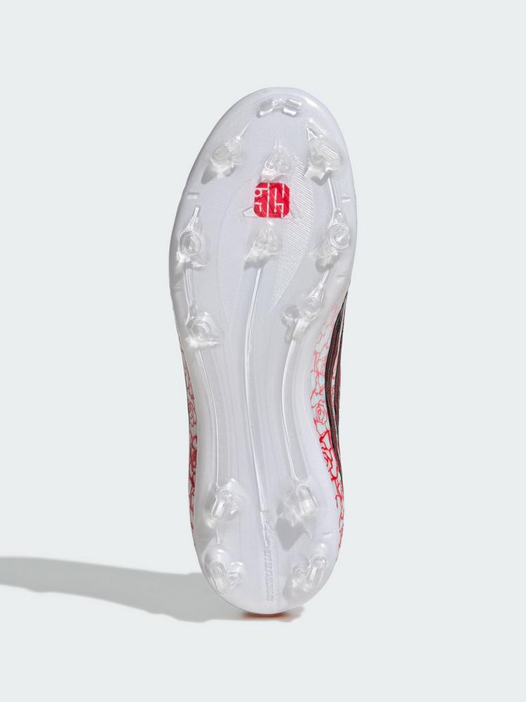 adidas adidas F50 ELITE Laceless Firm Ground Fu&szlig;ballschuhe Kinder - Cloud White / Core Black / Lucid Red - 1 | SportScheck