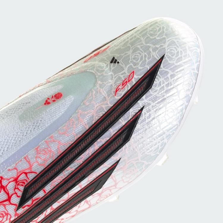 adidas adidas F50 ELITE Laceless Firm Ground Fu&szlig;ballschuhe Kinder - Cloud White / Core Black / Lucid Red - 6 | SportScheck