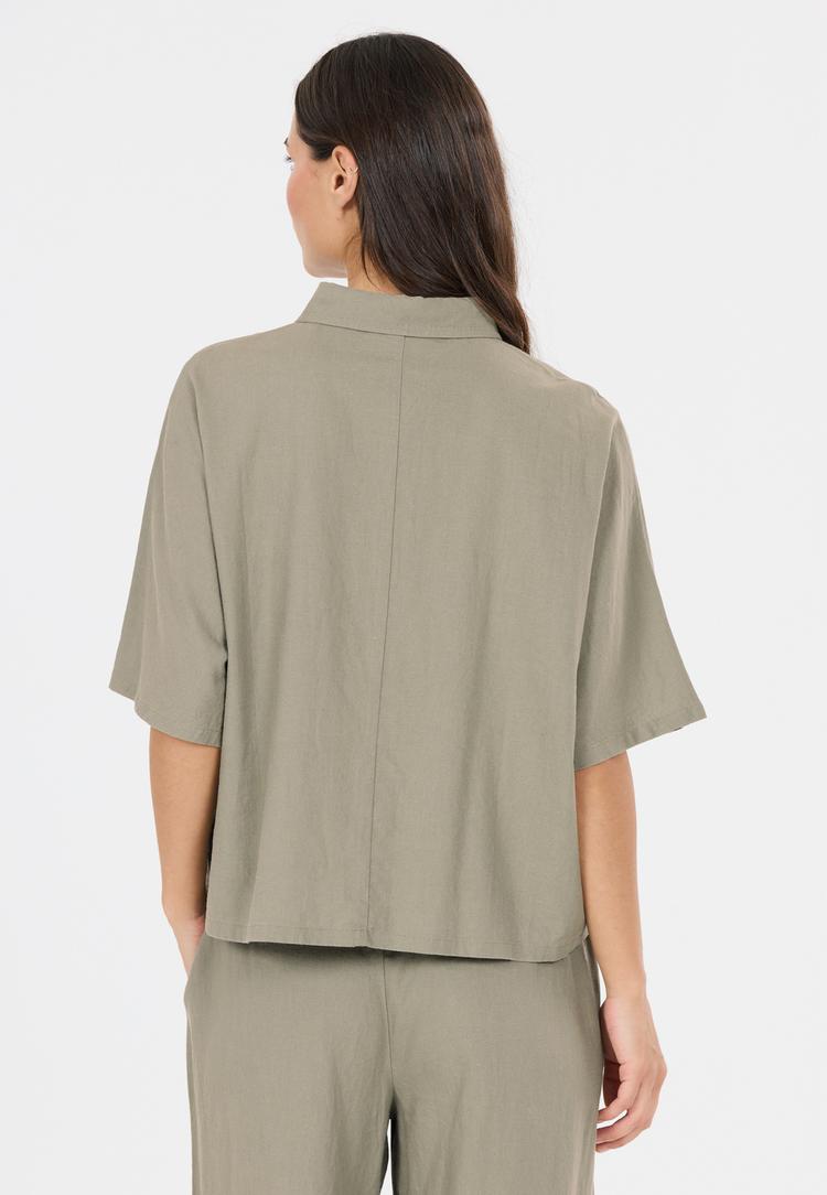 Athlecia Athlecia Resort V-Shirt Damen - 1313 Laurel Oak - 3 | SportScheck