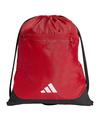 adidas Tiro Gymsack Sporttasche Herren - rotweiss