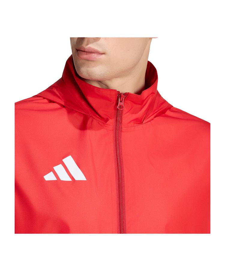 adidas adidas Entrada 26 Regenjacke Dunkel Regenjacke Herren - rot - 1 | SportScheck