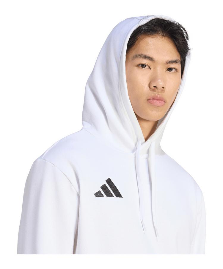 adidas adidas Entrada 26 Hoody Funktionssweatshirt Herren - weissschwarz - 3 | SportScheck