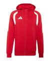adidas Tiro 26 League Kapuzenjacke Trainingsjacke Herren - rotweiss