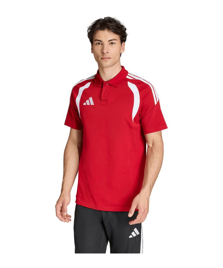 adidas adidas Tiro 26 League Polo Poloshirt Herren - rotweiss - 0 | SportScheck