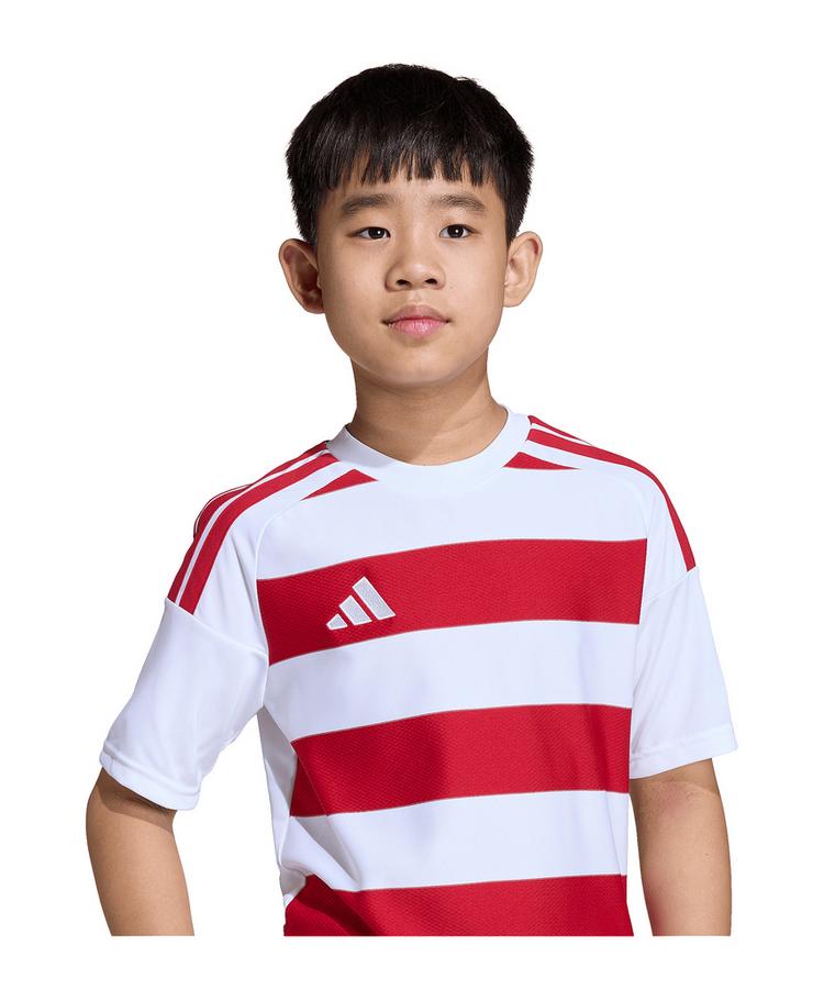 adidas adidas Hopped 26 Trikot Kids Wei&szlig; Trikot Kinder - weissrot - 0 | SportScheck
