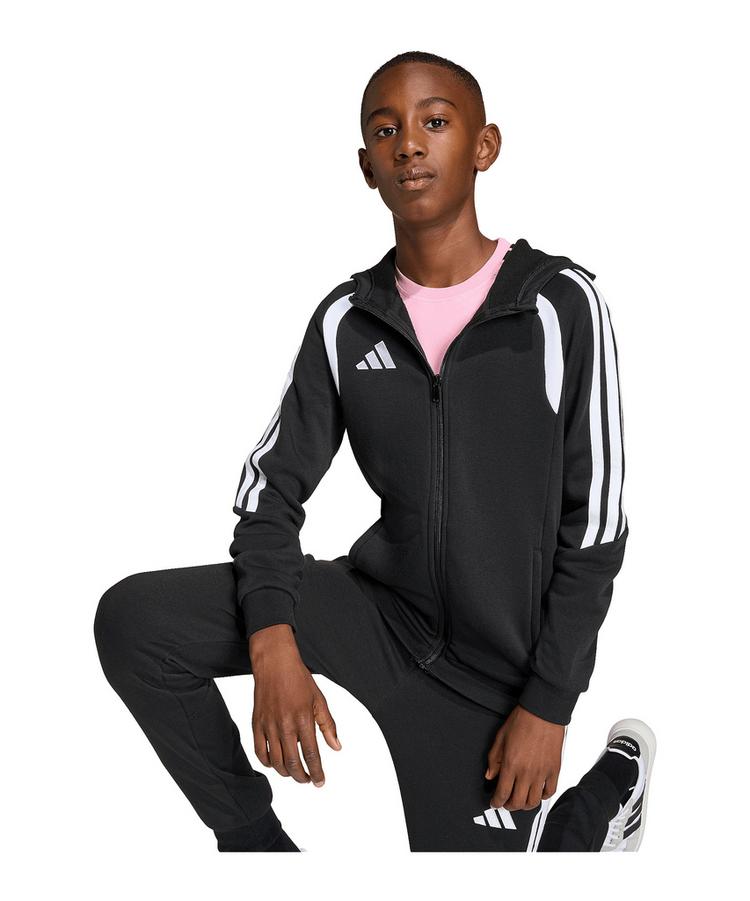 adidas adidas Tiro 26 League Kapuzenjacke Kids Trainingsjacke Kinder - schwarzweiss - 1 | SportScheck