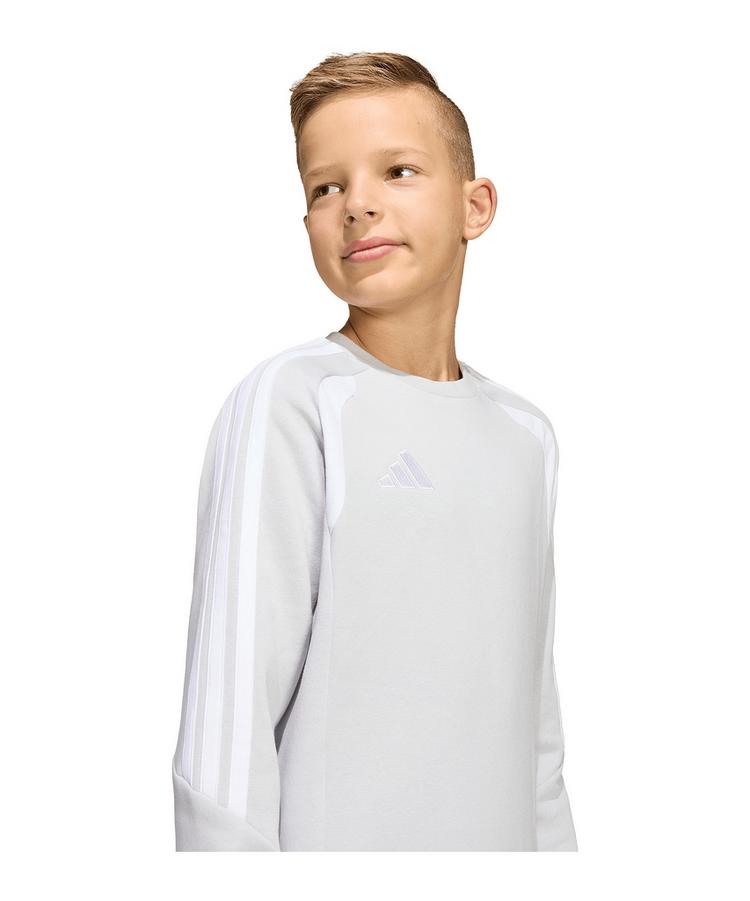 adidas adidas Tiro 26 League Sweatshirt Kids Funktionssweatshirt Kinder - grauweiss - 1 | SportScheck