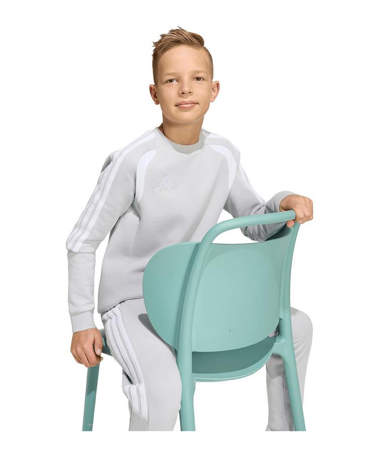 adidas adidas Tiro 26 League Sweatshirt Kids Funktionssweatshirt Kinder - grauweiss - 2 | SportScheck