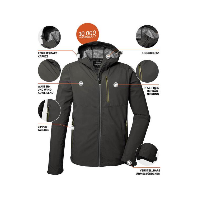 KILLTEC KILLTEC KOS 259 Funktionsjacke Herren - Gr&uuml;n2050 - 1 | SportScheck