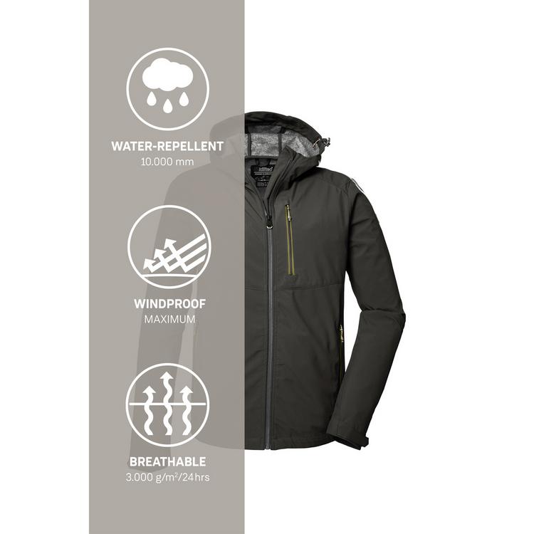 KILLTEC KILLTEC KOS 259 Funktionsjacke Herren - Gr&uuml;n2050 - 4 | SportScheck