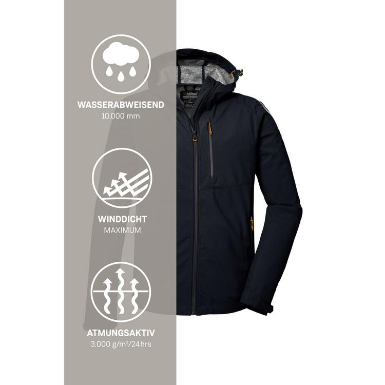 KILLTEC KILLTEC KOS 259 Funktionsjacke Herren - Schwarz01106 - 4 | SportScheck