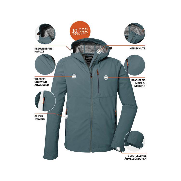 KILLTEC KILLTEC KOS 259 Funktionsjacke Herren - Blau3019 - 3 | SportScheck