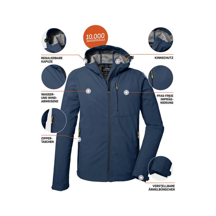 KILLTEC KILLTEC KOS 259 Funktionsjacke Herren - Blau3024 - 3 | SportScheck