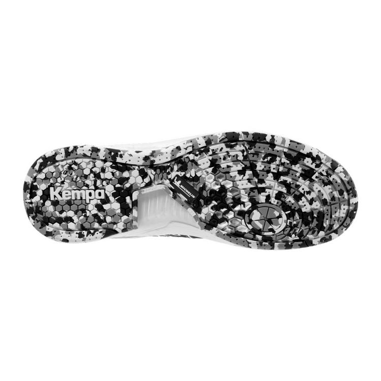 Kempa Kempa ATTACK MID Hallenschuhe Kinder - schwarz/wei&szlig; - 0 | SportScheck