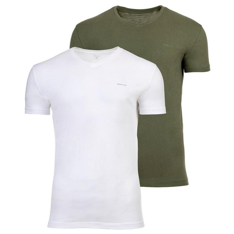 GANT GANT T-Shirt T-Shirt Herren - Gr&uuml;n (Dry Herb) - 0 | SportScheck