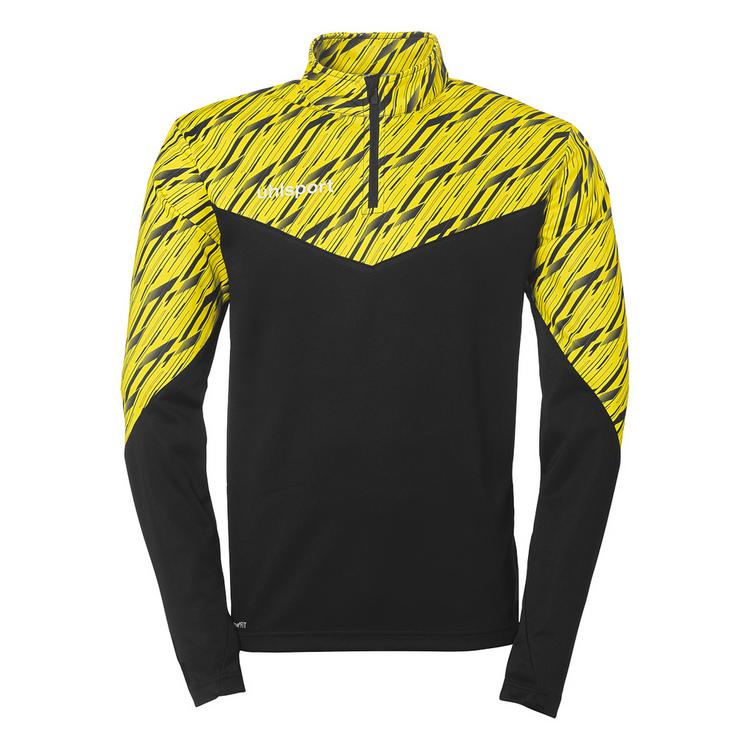 Uhlsport Uhlsport Progressive 28 Funktionssweatshirt - schwarz/limonengelb - 0 | SportScheck
