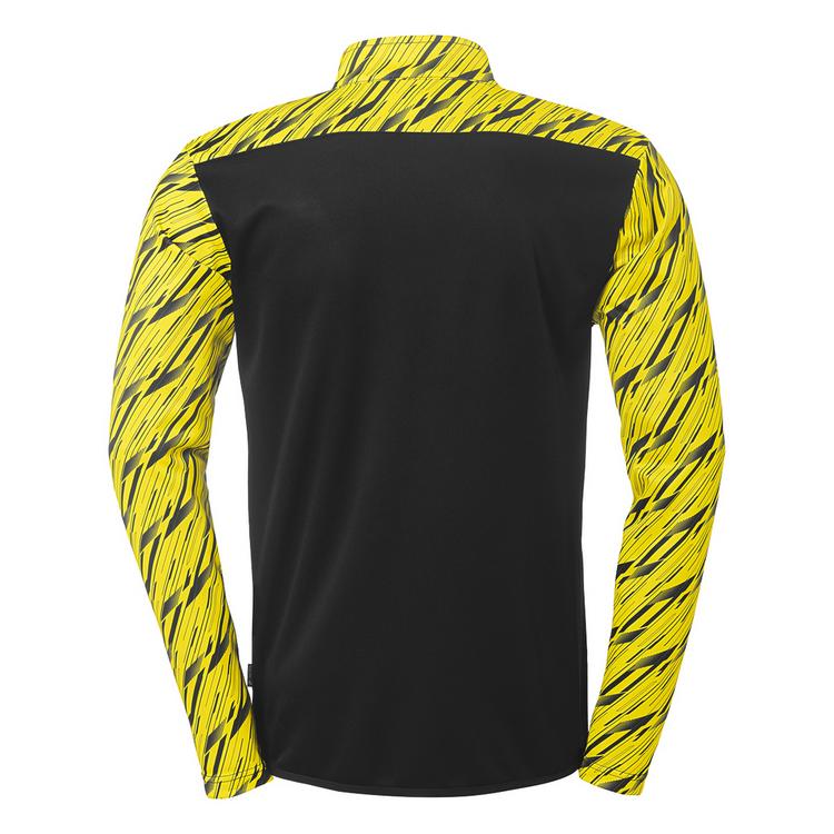 Uhlsport Uhlsport Progressive 28 Poly Trainingsjacke - schwarz/limonengelb - 0 | SportScheck