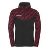 Uhlsport Progressive 28 Multi Hood Kapuzenjacke - schwarz/rot