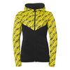 Uhlsport Progressive 28 Multi Women Kapuzenjacke Damen - schwarz/limonengelb