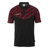 Uhlsport Progressive 28 Poloshirt Kinder - schwarz/rot