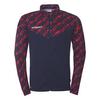 Uhlsport Progressive 28 Poly Trainingsjacke - marine/rot