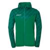 Uhlsport Progressive 28 Multi Hood Kapuzenjacke Kinder - lagune