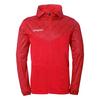 Uhlsport Progressive 28 Multi Hood Kapuzenjacke Kinder - rot