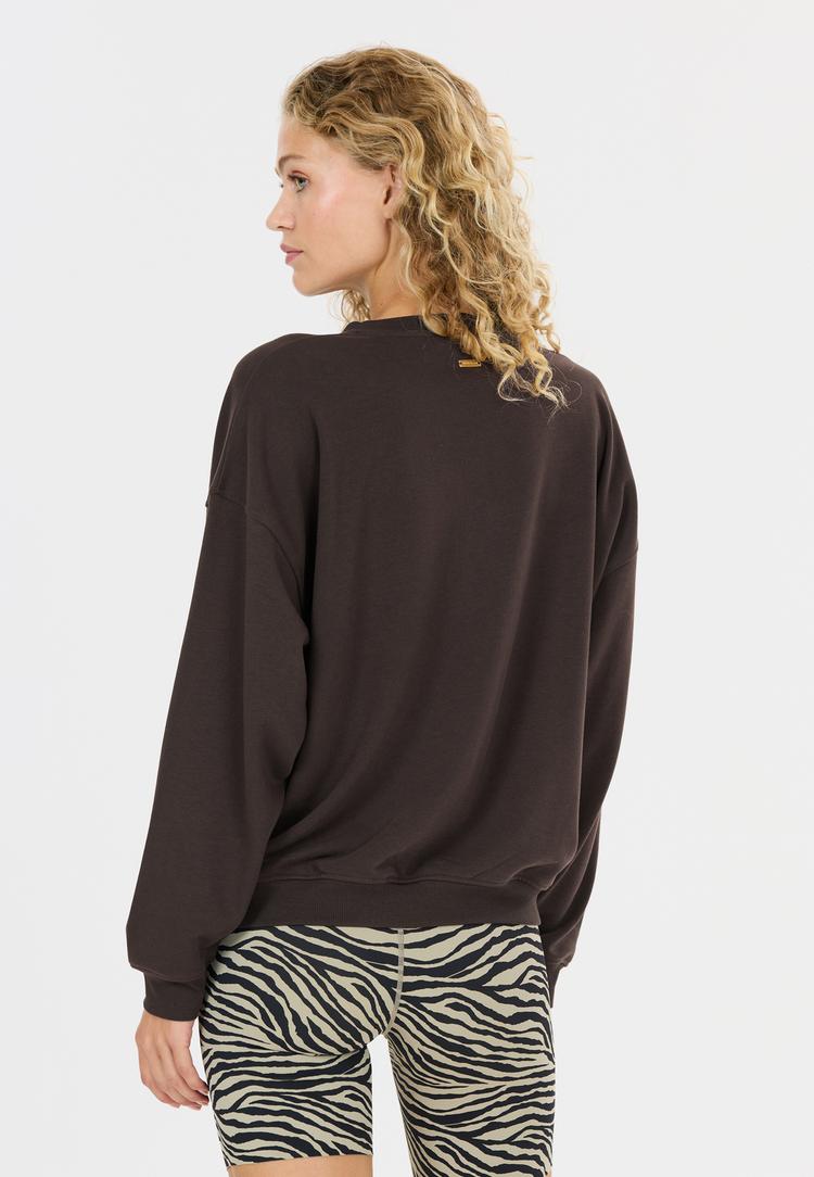 Athlecia Athlecia Crecy Sweatshirt Damen - 1294 Chocolate Torte - 3 | SportScheck